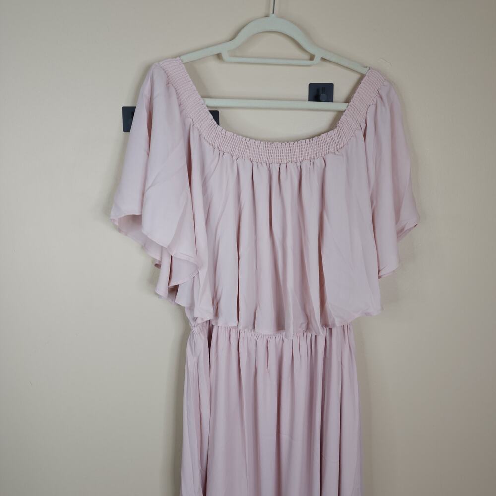 Show Me Your Mumu Hacienda Maxi Dress in Dusty Blush Women's Size 2X - Picture 2 of 10